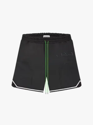 LEATHER CARPENTER BASKETBALL SHORT