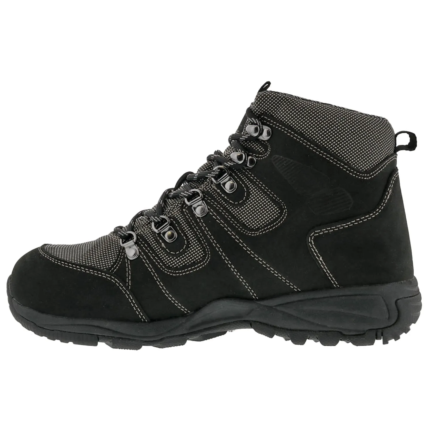TREK Black Nubuck Leather